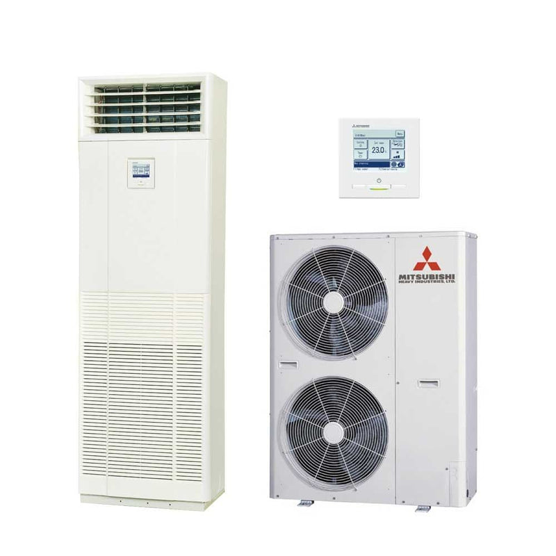 Кондиціонер-тепловий насос Mitsubishi Heavy FDUM125VH / FDC125VNA-W Канальний середнього тиску Micro Inverter