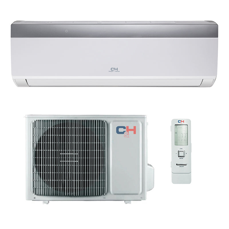 Кондиціонер-тепловий насос до -15°C C&H Inverter CH-S09FTXTB2S-NG | до 48 м² | холоду до 4.81 кВт